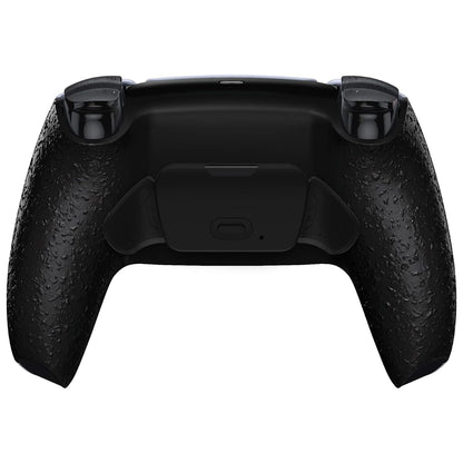 Textured Black Back Paddles Programable Rise V4 Remap Kit for PS5 Controller BDM-030 040 050 060, Upgrade Board Redesigned Back Shell Buttons Attachment for PS5 Controller - NO Controller