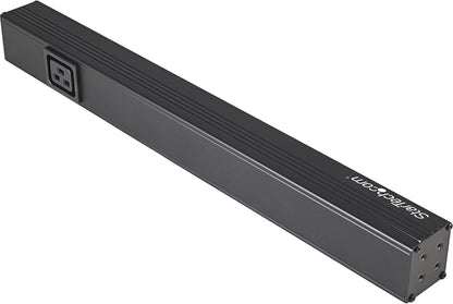 Startech 10-Outlet 1U PDU, 125V/16A, UL, 8Ft Cord, TAA (RKPW101920) | NEMA 5-20P Input, 10X NEMA 5-15/20R Outlets, 20A Breaker, Front Switch, Fits 2-Post and 4-Post Racks