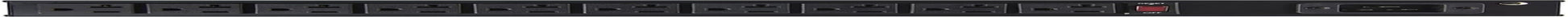 Startech 10-Outlet 1U PDU, 125V/16A, UL, 8Ft Cord, TAA (RKPW101920) | NEMA 5-20P Input, 10X NEMA 5-15/20R Outlets, 20A Breaker, Front Switch, Fits 2-Post and 4-Post Racks