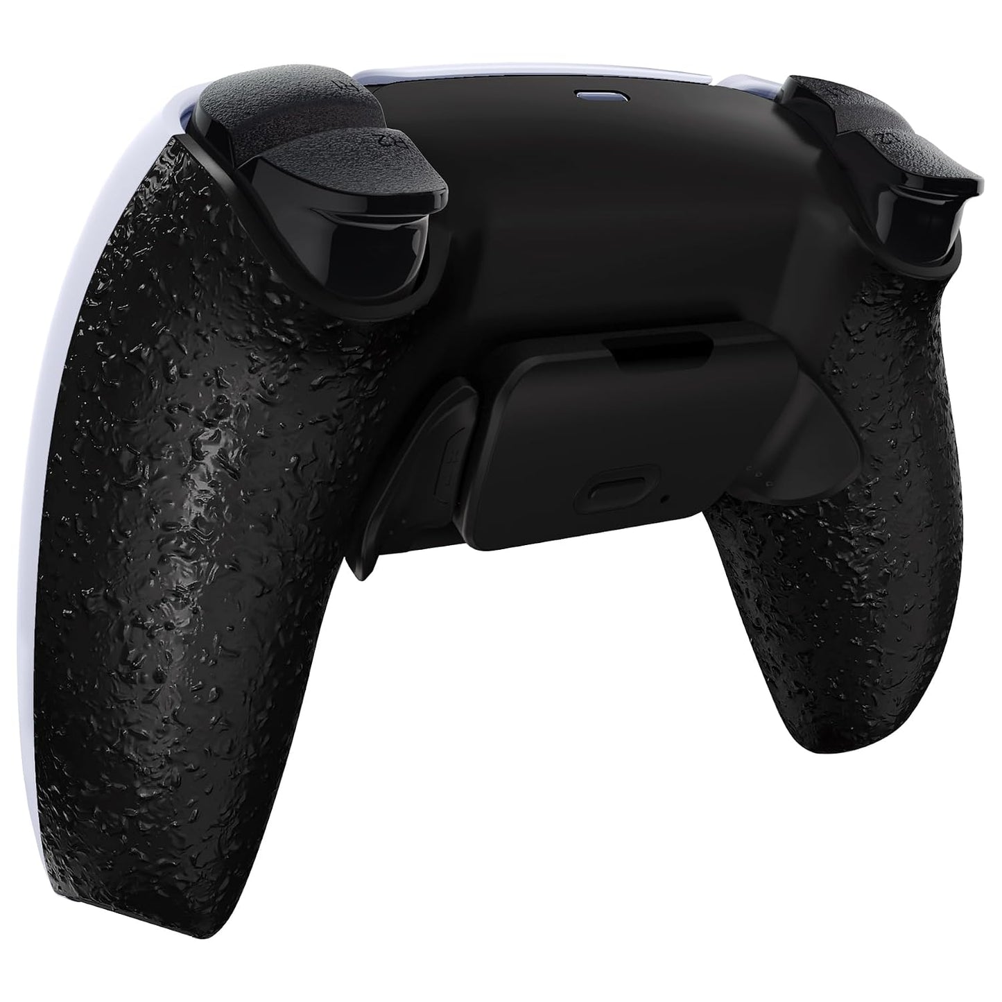 Textured Black Back Paddles Programable Rise V4 Remap Kit for PS5 Controller BDM-030 040 050 060, Upgrade Board Redesigned Back Shell Buttons Attachment for PS5 Controller - NO Controller