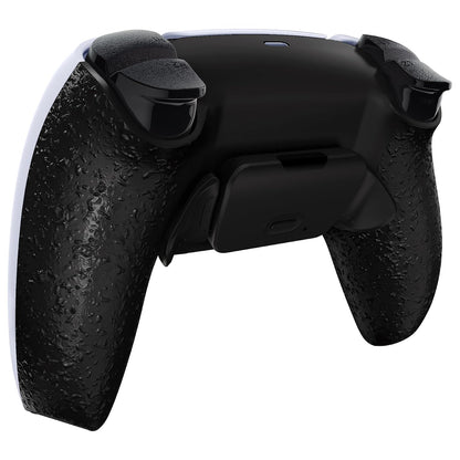Textured Black Back Paddles Programable Rise V4 Remap Kit for PS5 Controller BDM-030 040 050 060, Upgrade Board Redesigned Back Shell Buttons Attachment for PS5 Controller - NO Controller